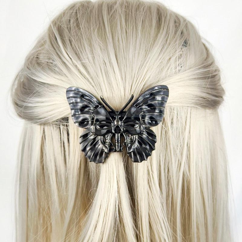 Dark Magic Witch Hairclip Gothic Hair Accessories-MoonChildWorld