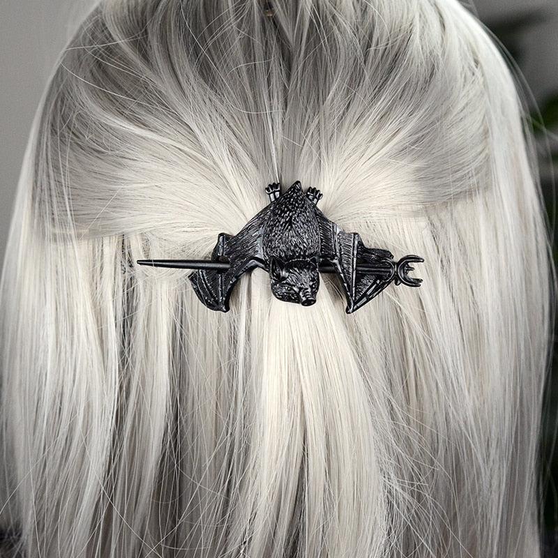 Dark Magic Witch Hairclip Gothic Hair Accessories-MoonChildWorld