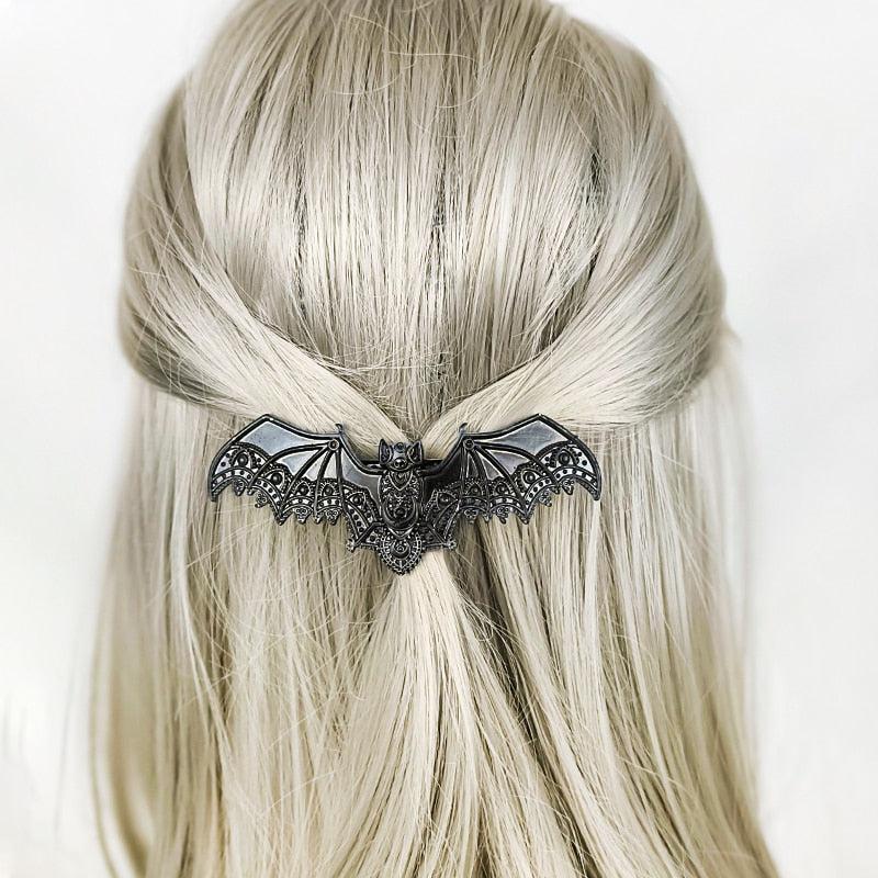 Dark Magic Witch Hairclip Gothic Hair Accessories-MoonChildWorld
