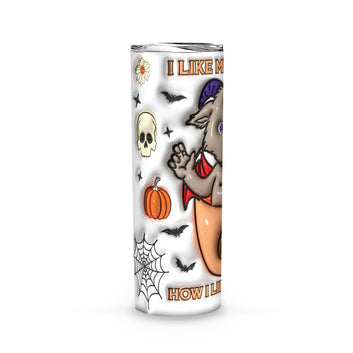 Spooky Halloween Skinny Tumbler Gothic Tumbler-MoonChildWorld