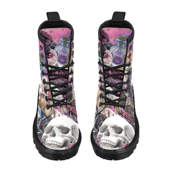 Skull Potion Witchraft Martin Boots
