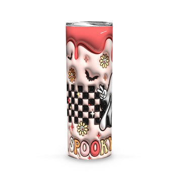 Spooky Halloween Skinny Tumbler Witchy Tumbler
