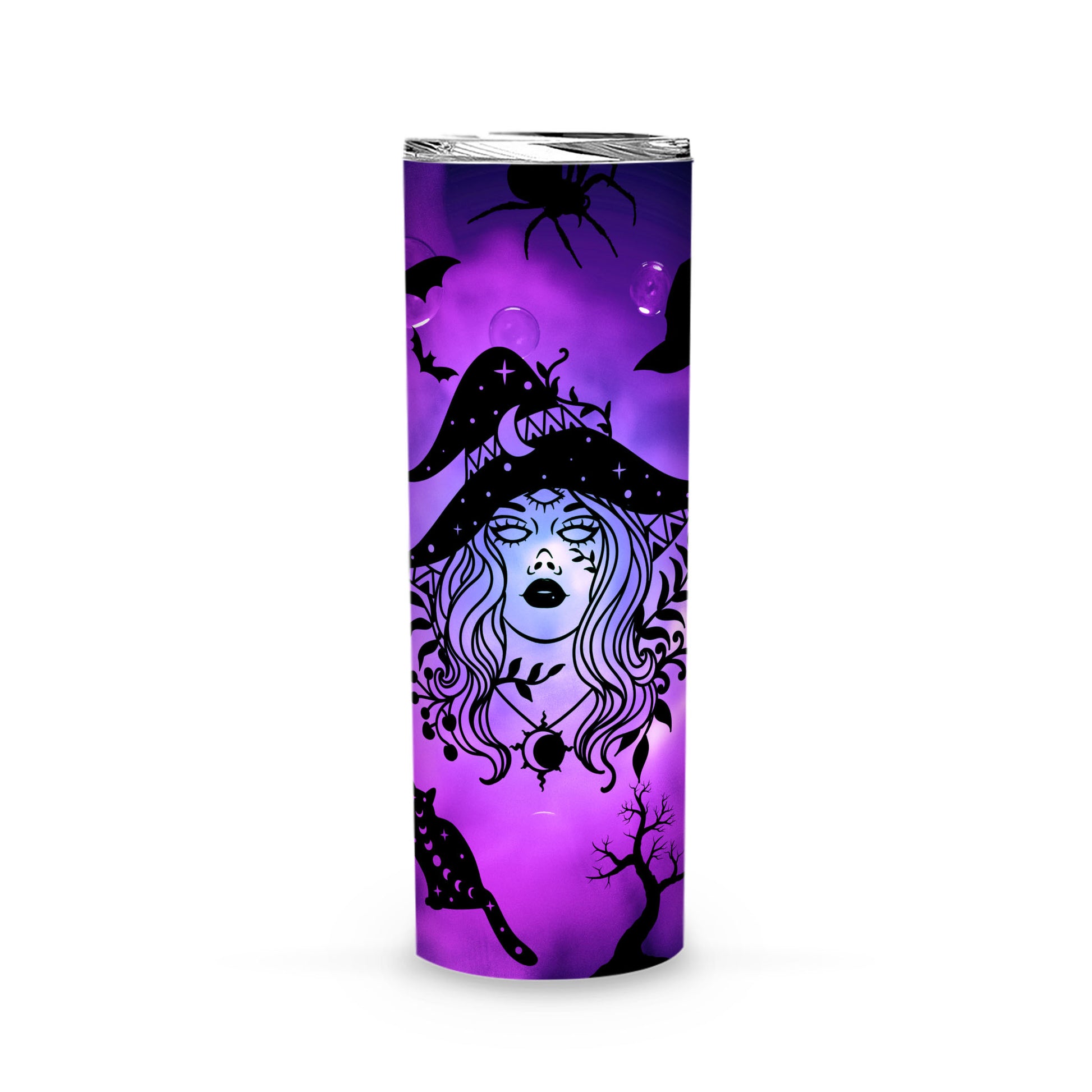 Halloween Tumbler - Witch Tumbler-MoonChildWorld
