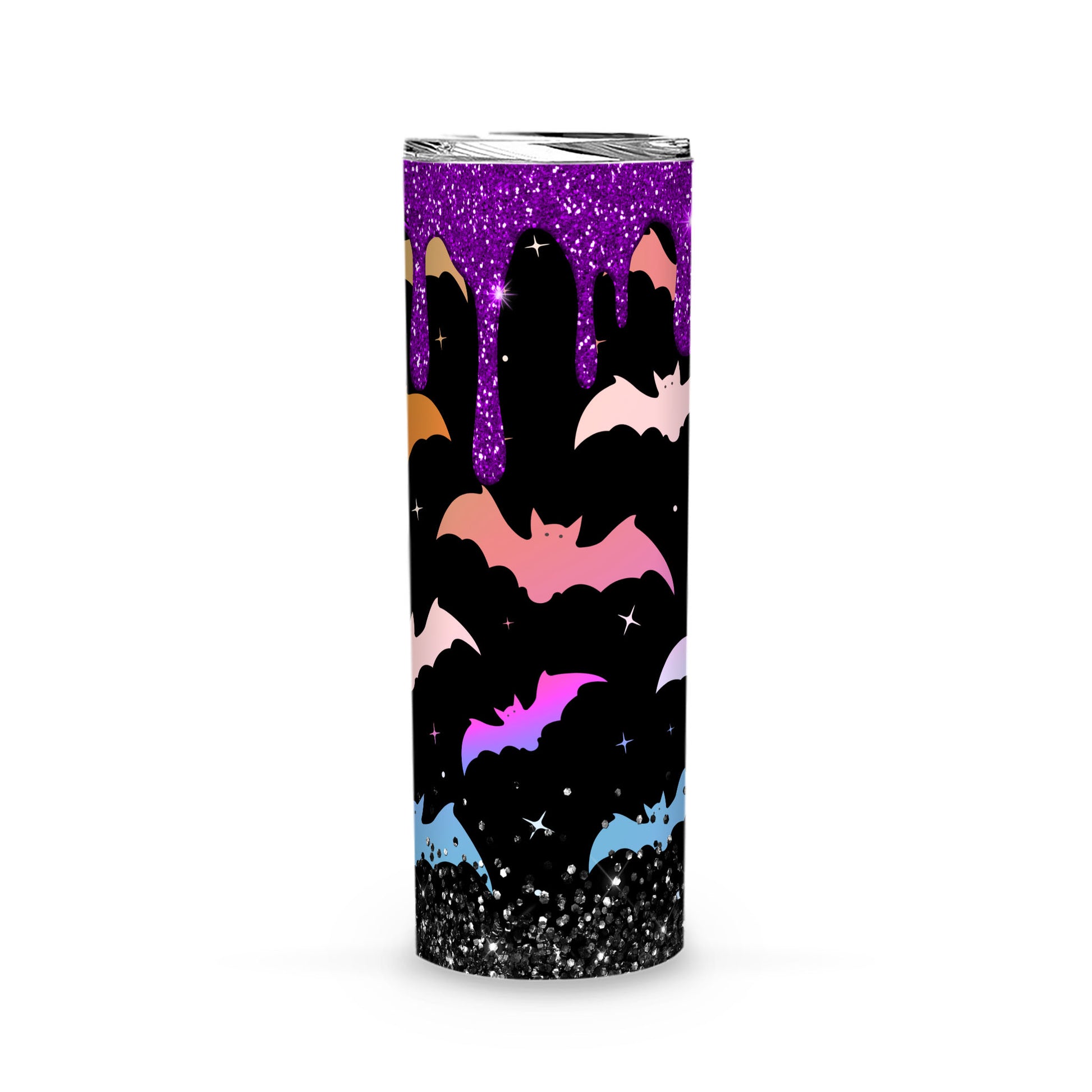 Bat Halloween Tumbler - Witch Tumbler-MoonChildWorld