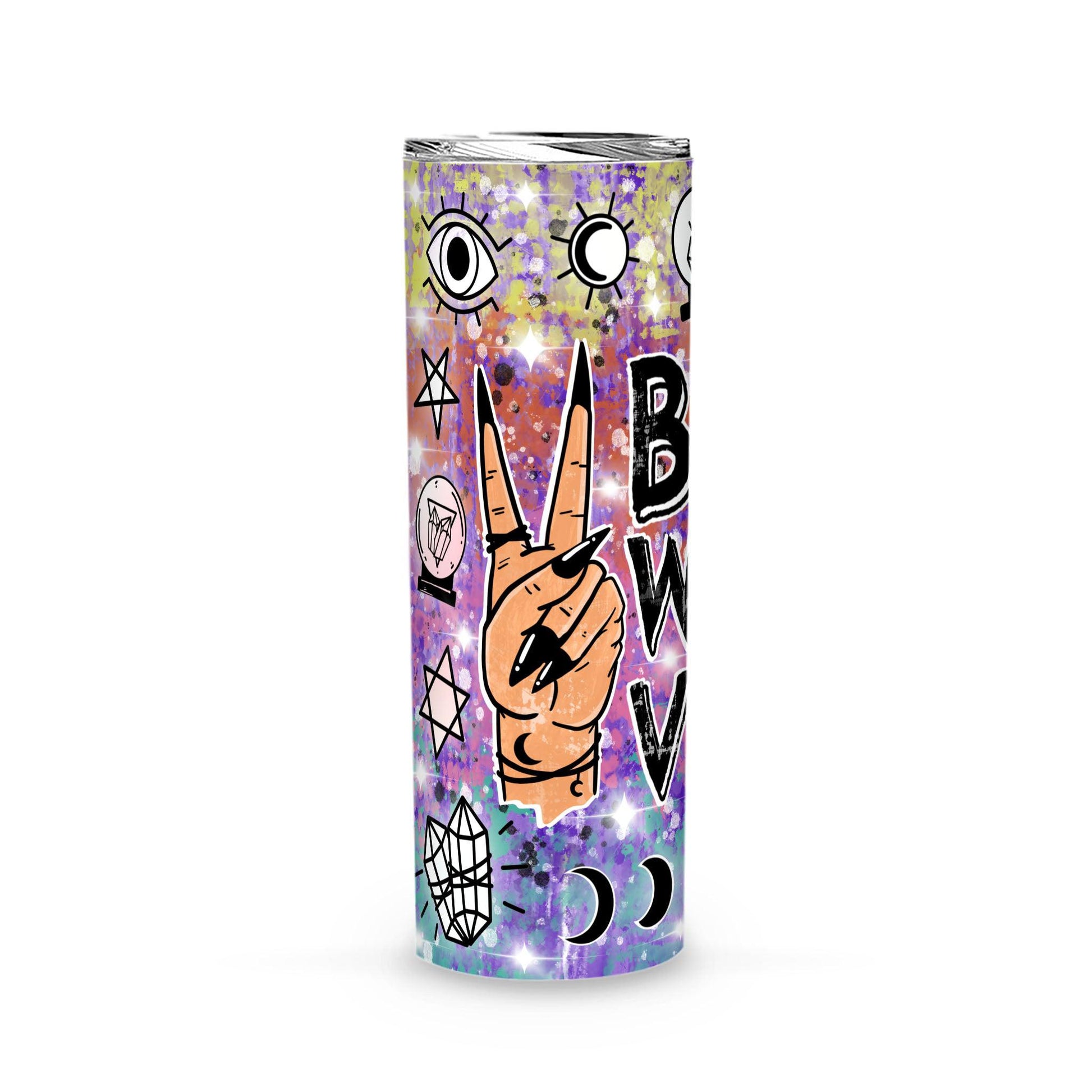 Bad witch vibes Tumbler - Witch Tumbler-MoonChildWorld