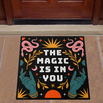 Witchy Door Mat Magic Carpet