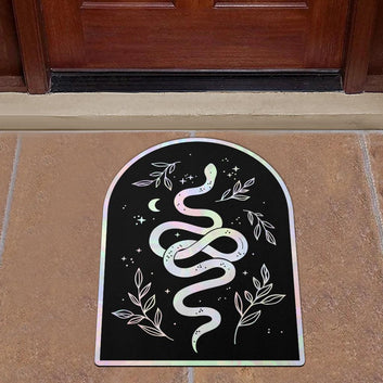 Mystic Snake Witchy Door Mat