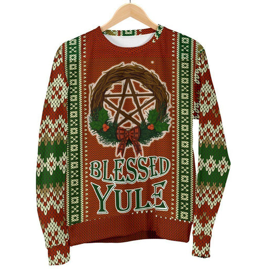 Blessed Yule Pagan Sweater