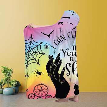 Witch Hooded Blanket Witchy Hooded Blanket-MoonChildWorld