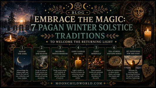 Yule log with candles and greenery honoring pagan winter solstice traditions for spiritual celebration and inspiration