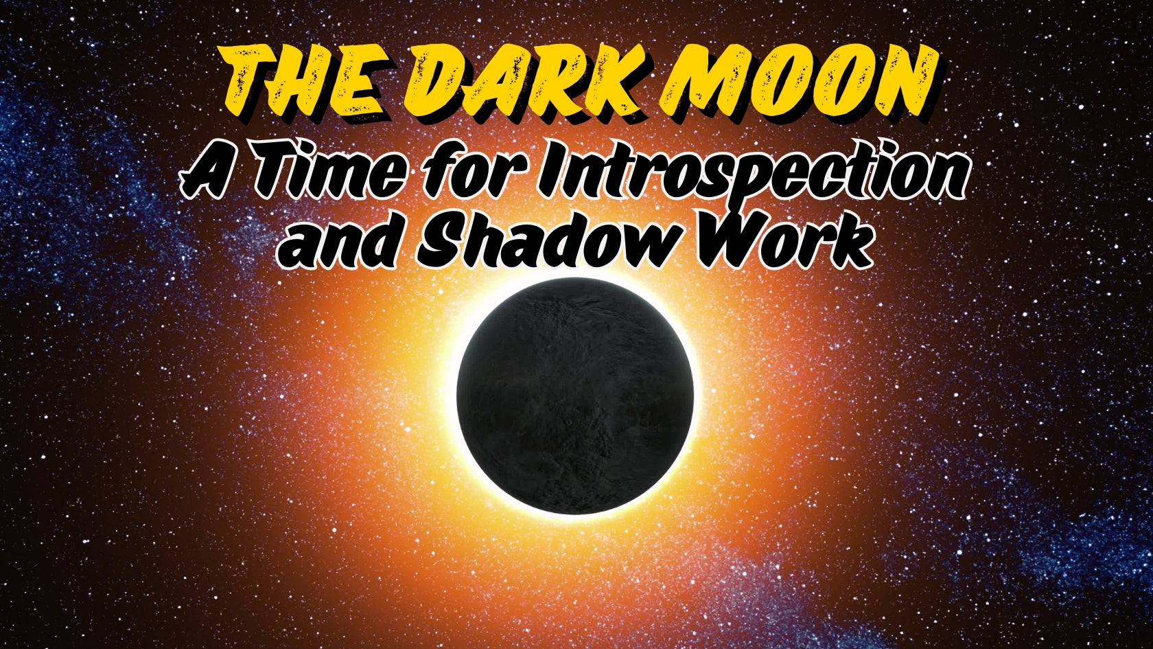 Embracing the Dark Moon: Exploring Shadow Work and Lunar Introspection 🌑✨