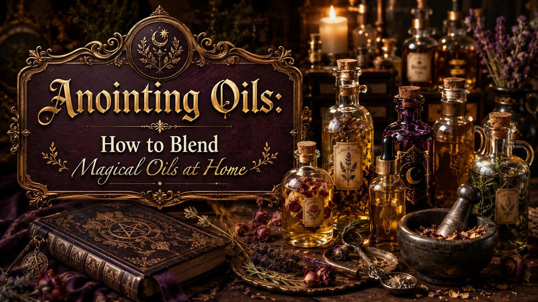 Anointing Oils: How to Blend Magical Oils at Home