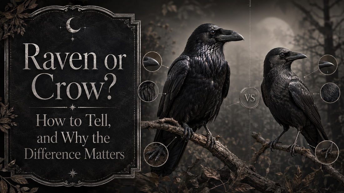Raven or Crow? How to Tell, and Why the Difference Matters