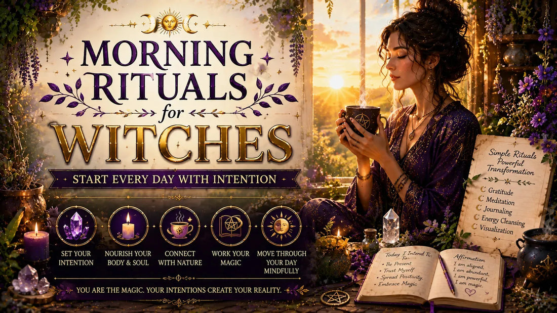 Morning rituals for witches inspire intentional living with mindful practices and magical self-care routines