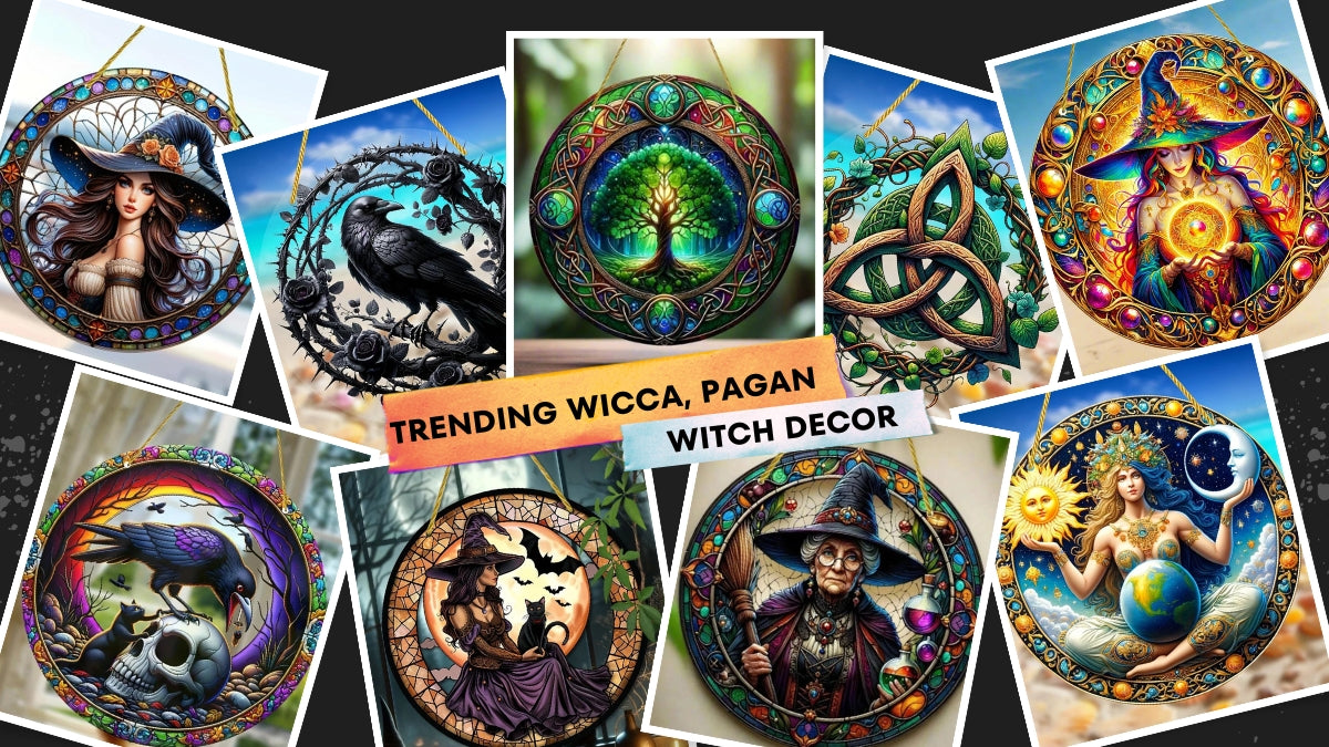 Embrace the Mystical Allure: Trending Wicca, Pagan, and Witch Decor 🧙‍♂️☪️