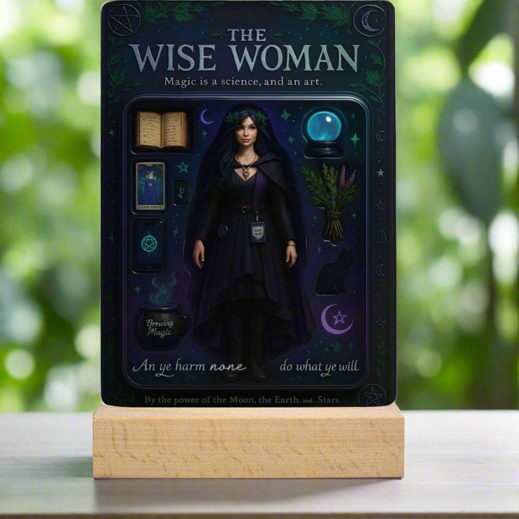 Witchy woman Acrylic Photo Panel Witch Home Decor-MoonChildWorld