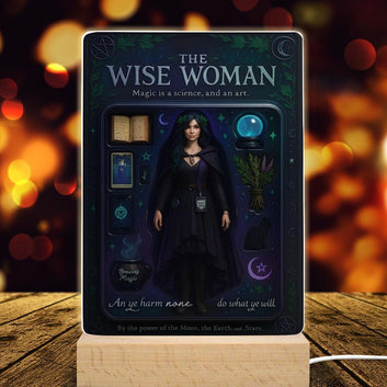 Witchy woman Acrylic Photo Panel Witch Home Decor