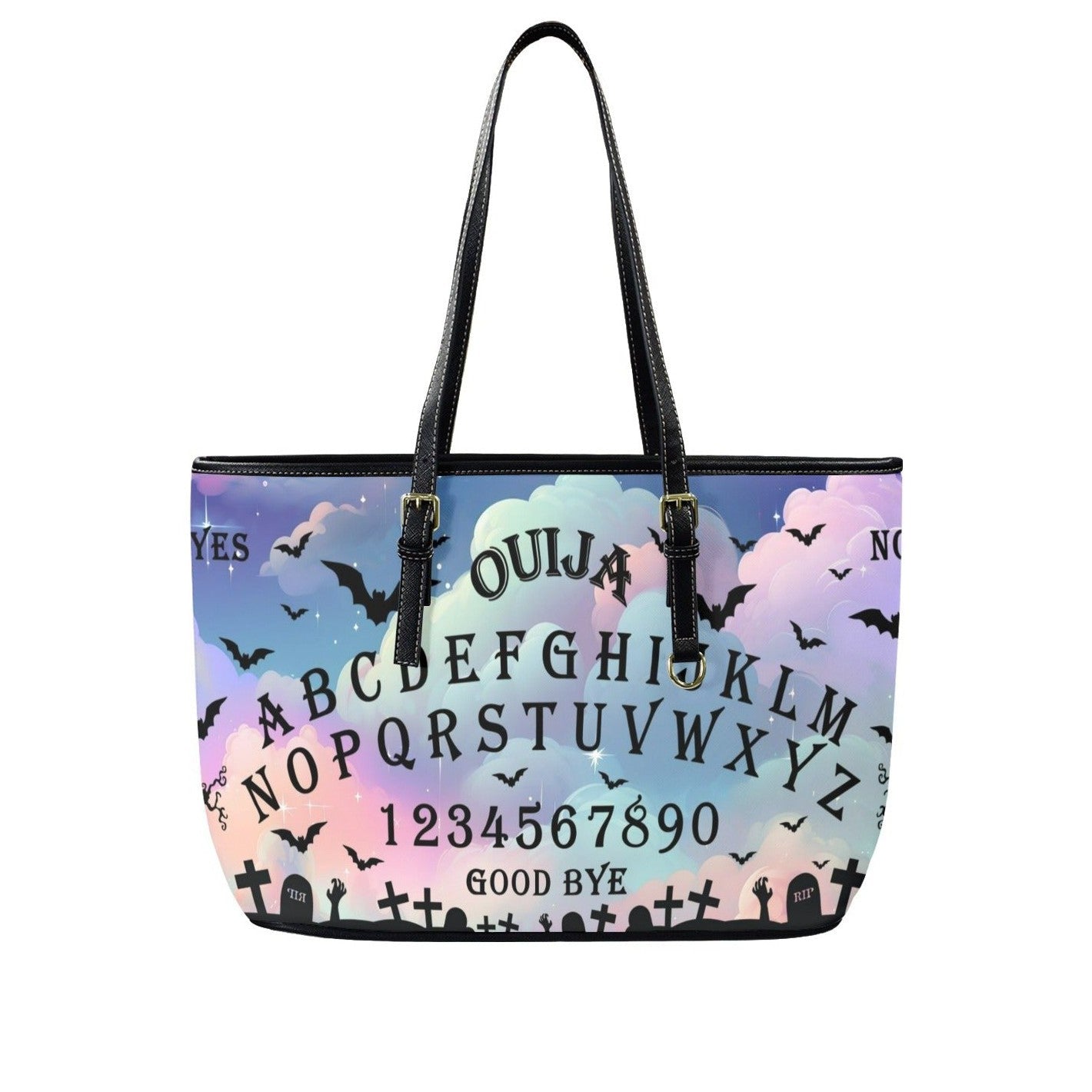 Ouija board witch Tote Bag-MoonChildWorld