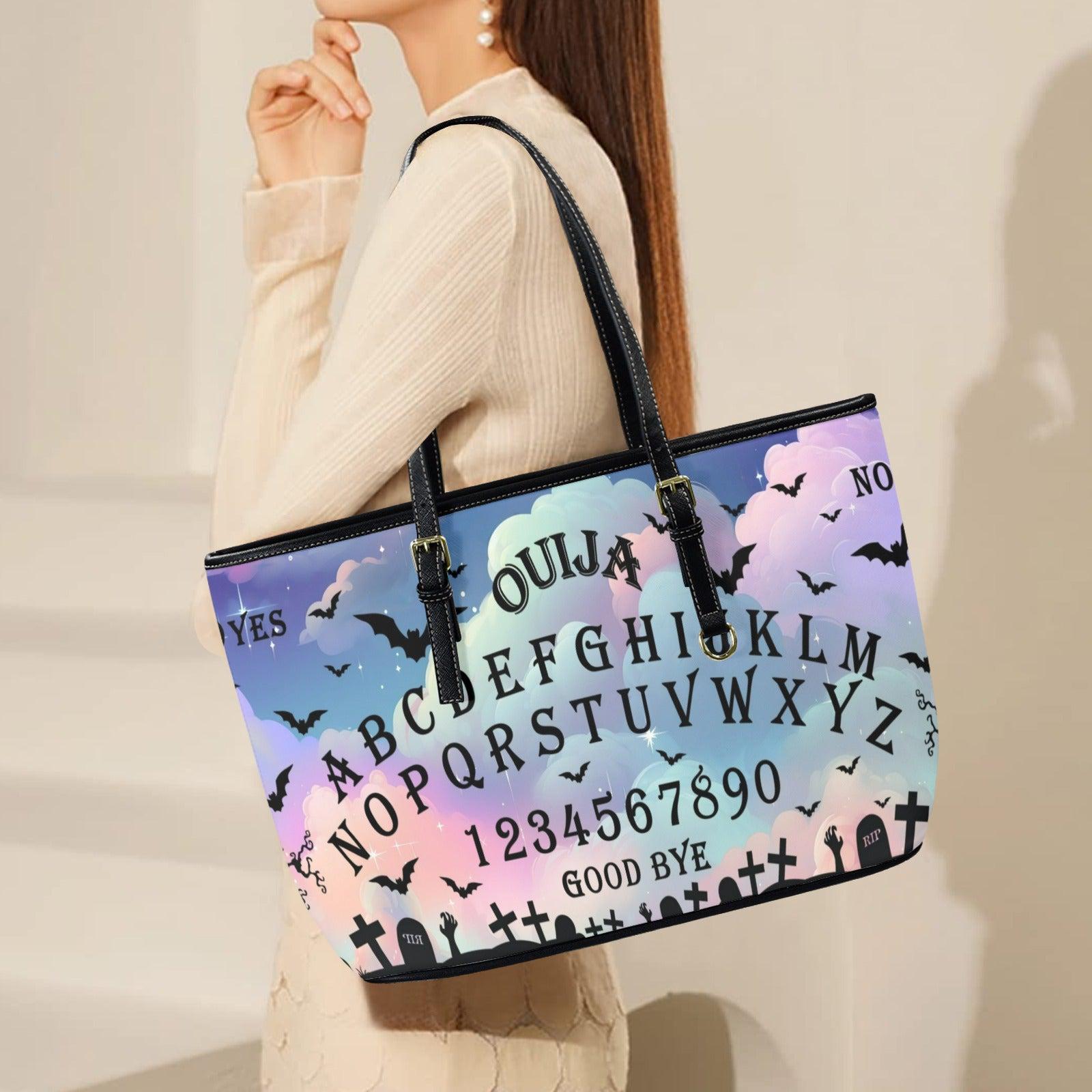 Ouija board witch Tote Bag-MoonChildWorld