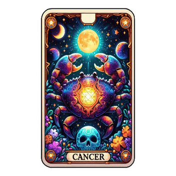12 Zodiac Sign Tarot Cards Digital File-MoonChildWorld