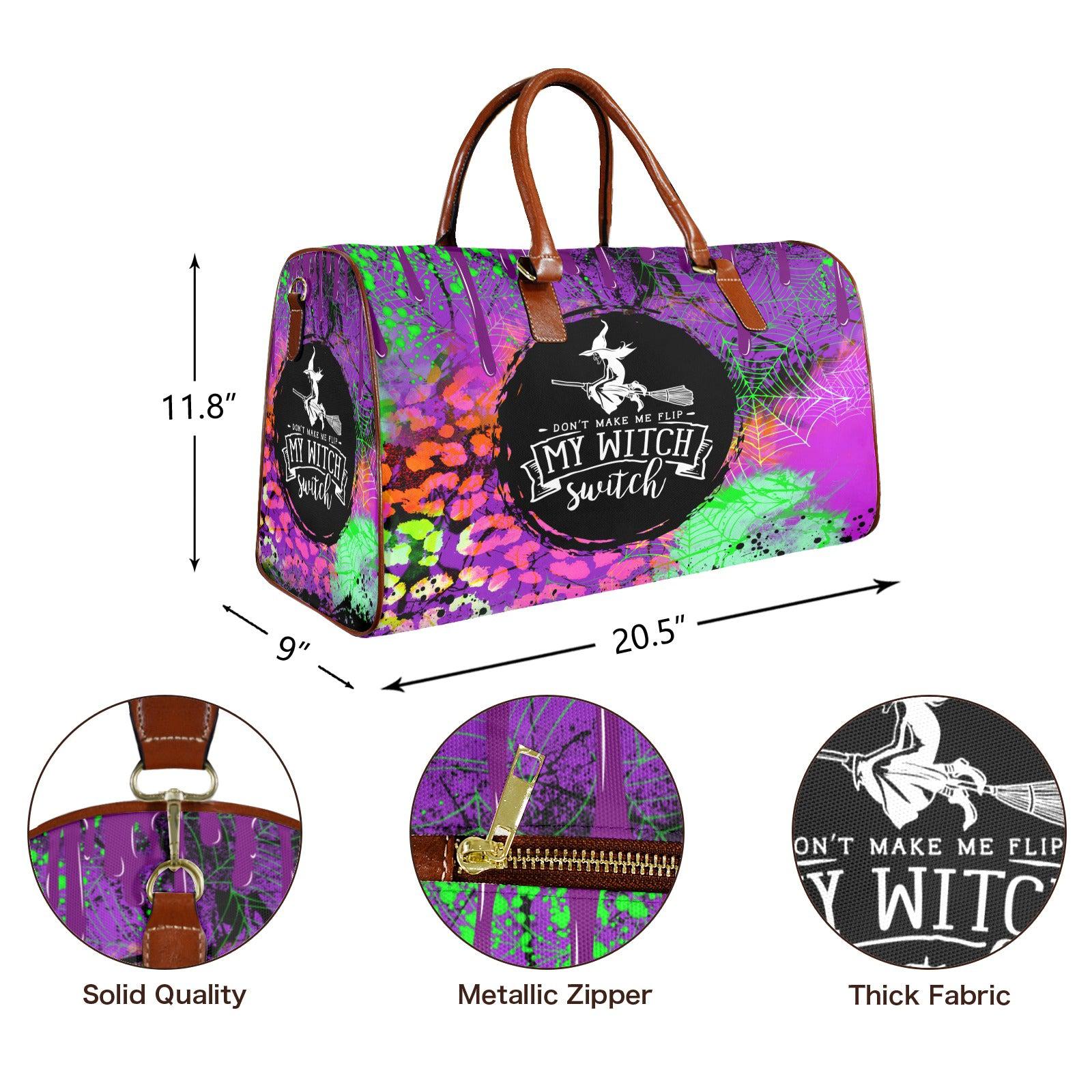 Witch Halloween Gothic Travel Bag-MoonChildWorld