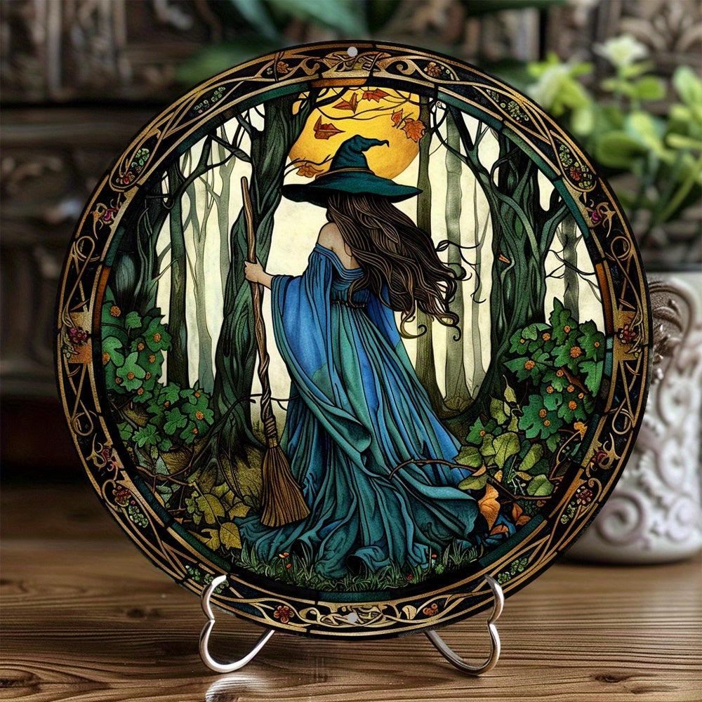 Forest Witch Metal Sign Witchy Home Decor-MoonChildWorld