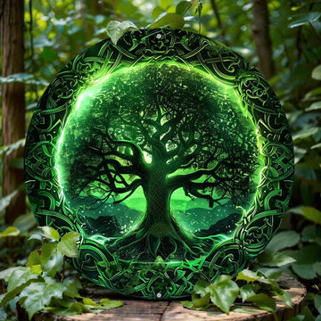 Tree of life Metal Sign Celtic Pagan Home Decor-MoonChildWorld