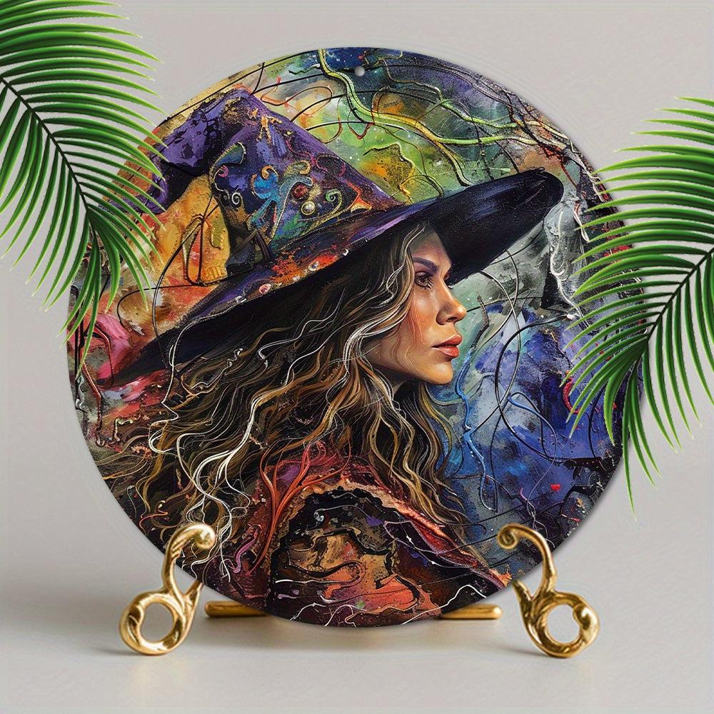 Mystical Ancient Witch Metal Sign Mystical Home Decor-MoonChildWorld