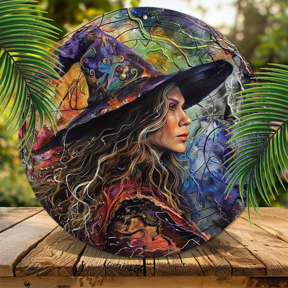 Mystical Ancient Witch Metal Sign Mystical Home Decor-MoonChildWorld