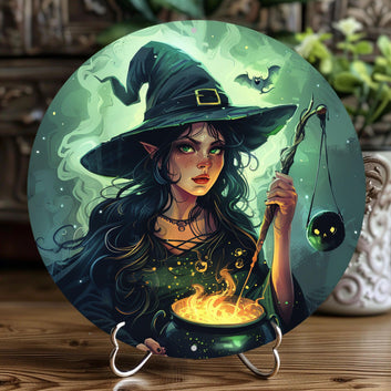 Witch Potion Metal Sign Halloween Home Decor