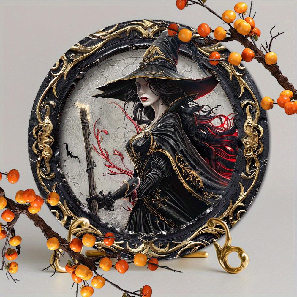 Enchanting Witch Metal Sign Gothic Home Decor-MoonChildWorld