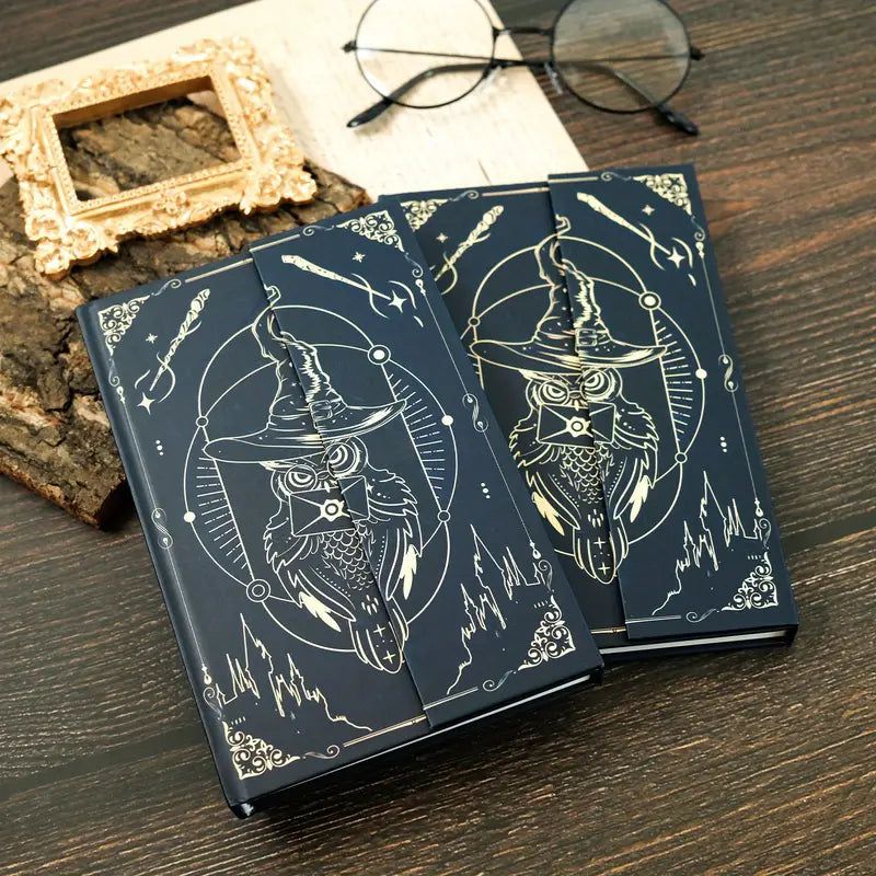 Magical Owl Notebook Witch Journal-MoonChildWorld