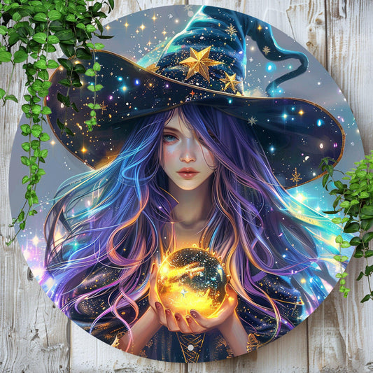 Magic Witch Metal Sign Witchy Wall Sign Witchcraft Decor