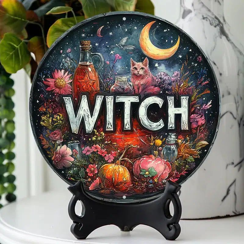 Magic Things Witchy Metal Sign Wicca Pagan Home Decor-MoonChildWorld