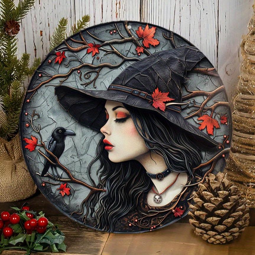 Mystic Witch Metal Sign Witchy Decor-MoonChildWorld