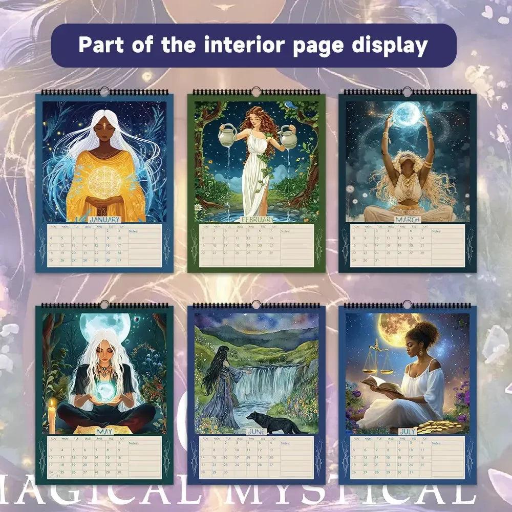 2026 Enchanted Mystic Wall Calendar Magical Calendar for Witch, Wicca, Pagan-MoonChildWorld