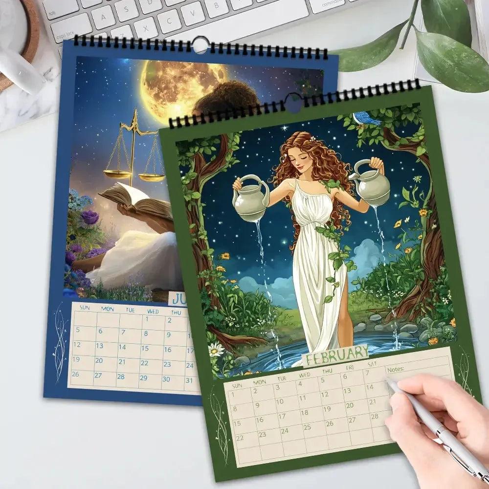 2026 Enchanted Mystic Wall Calendar Magical Calendar for Witch, Wicca, Pagan-MoonChildWorld