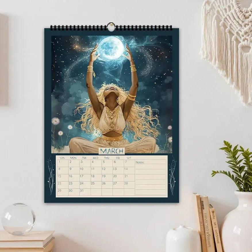 2026 Enchanted Mystic Wall Calendar Magical Calendar for Witch, Wicca, Pagan-MoonChildWorld
