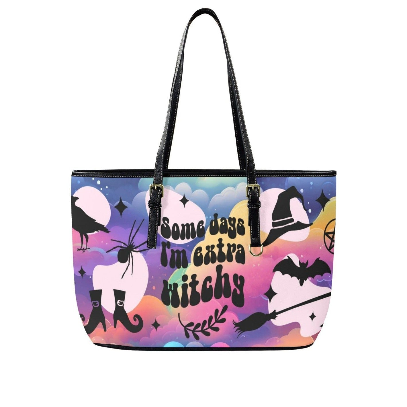 Extra Witchy Tote Bag-MoonChildWorld