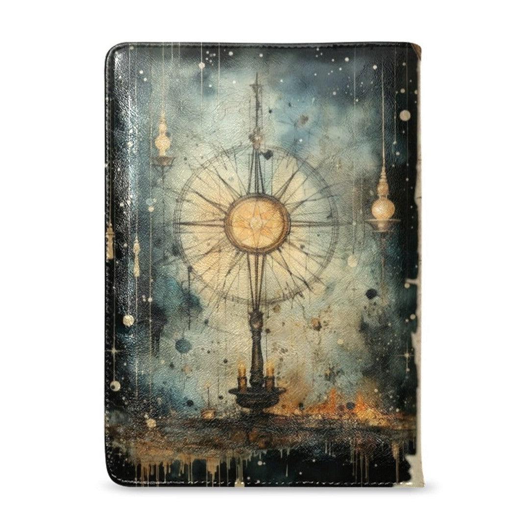 Vintage Punk Witch Leather Notebook A5-MoonChildWorld