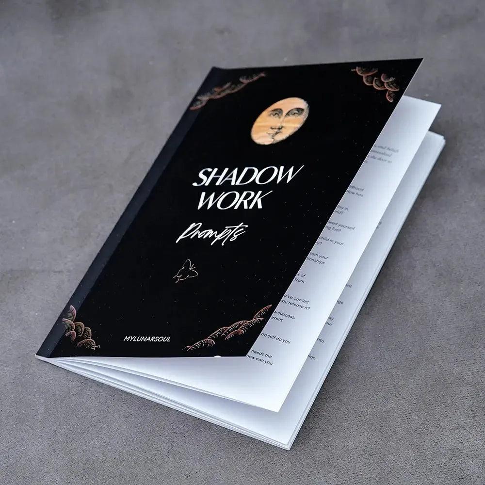34 Shadow Work Prompts Inner Child Healing - Therapy Spiritual Shadow Work Journal Basics 40 Pages-MoonChildWorld