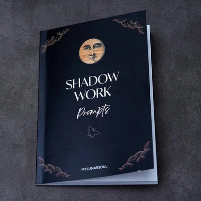 34 Shadow Work Prompts Inner Child Healing - Therapy Spiritual Shadow Work Journal Basics 40 Pages-MoonChildWorld