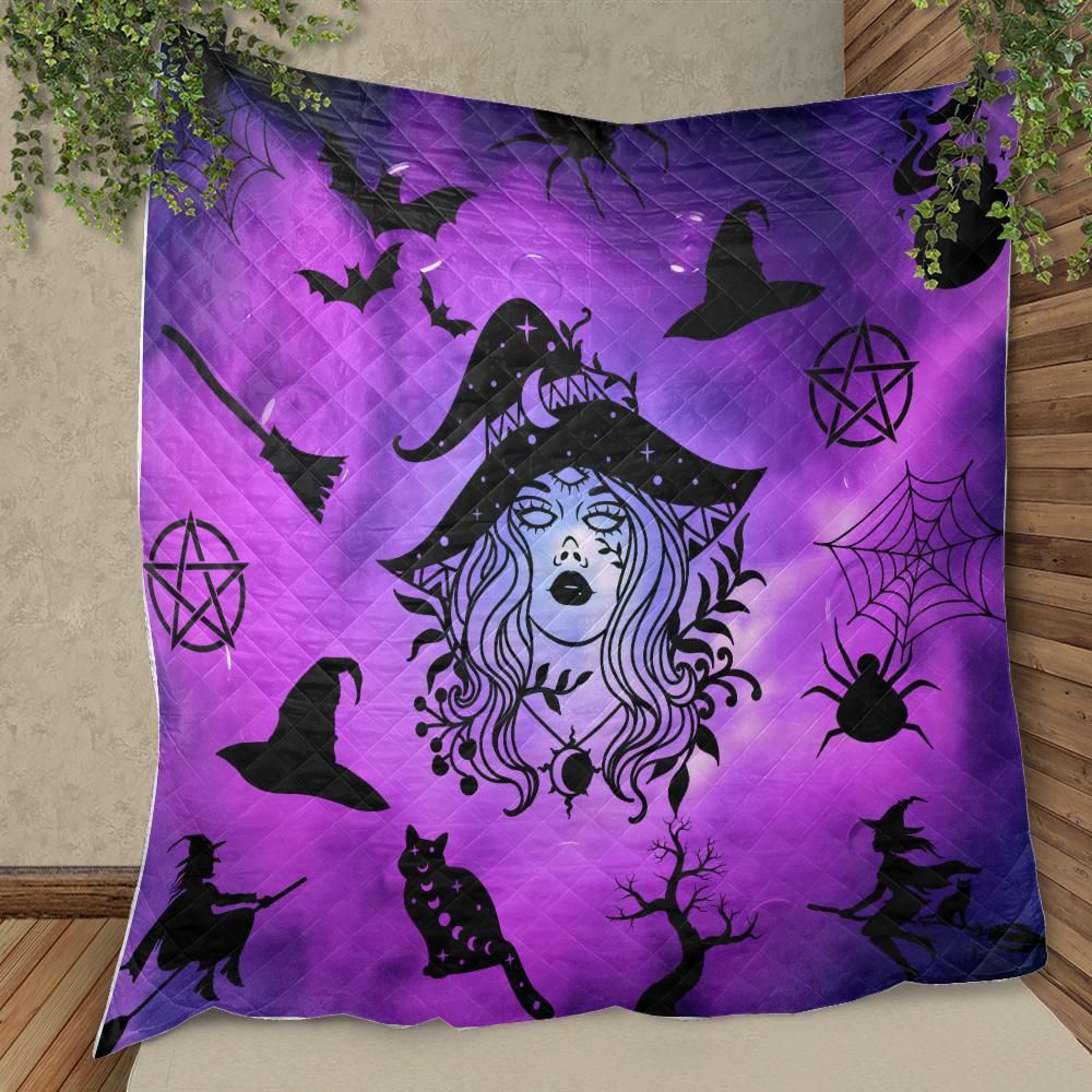 Mystic women witchy Quilt blanket-MoonChildWorld