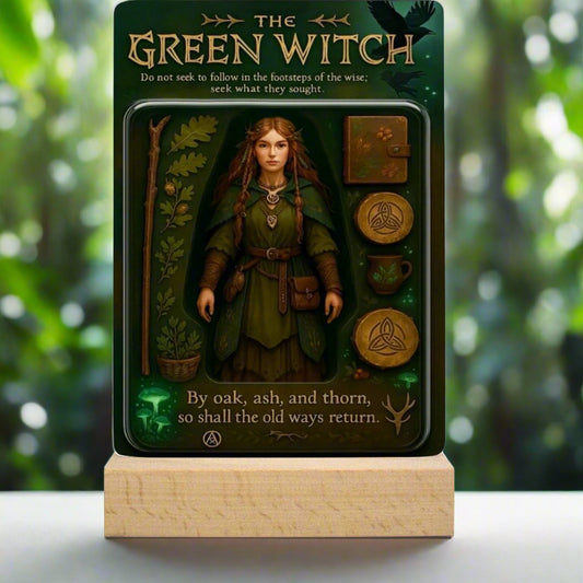 The Green Witch Acrylic Photo Panel Witch Home Decor