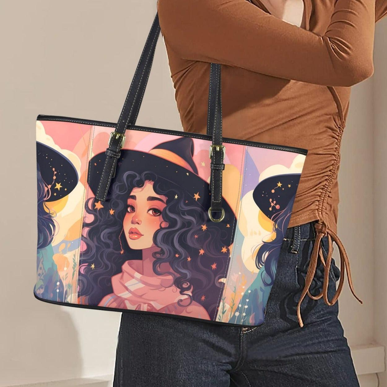 Celestial Witch Tote Bag-MoonChildWorld