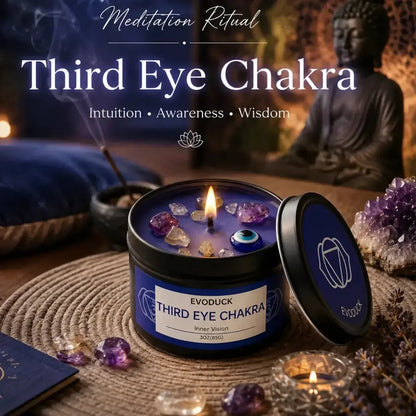 7 Chakra Candles Set Eco-Friendly Soy Wax for Meditation Rituals-MoonChildWorld