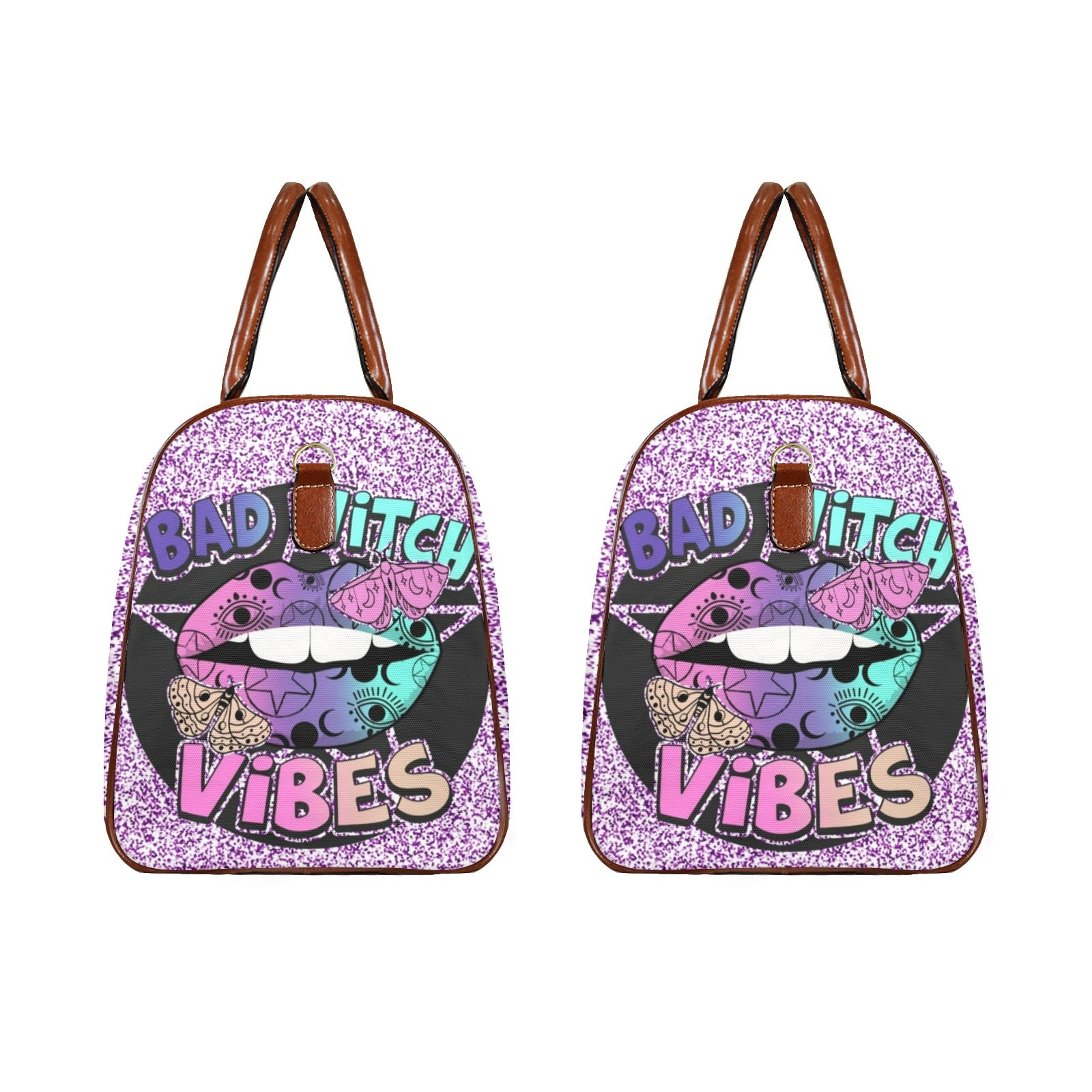 Bad witch vibes Travel Bag-MoonChildWorld