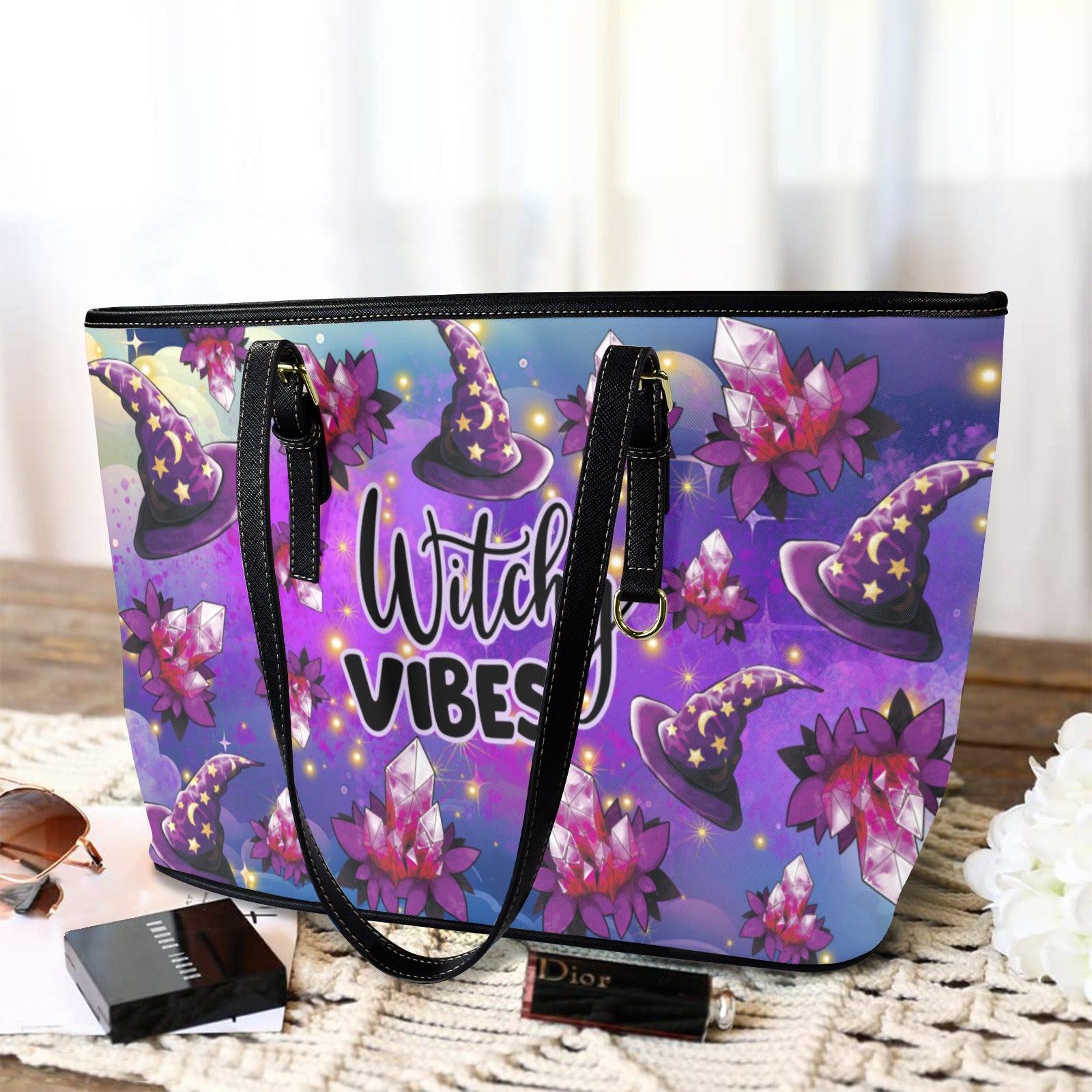 Witchy Vibes Tote Bag-MoonChildWorld