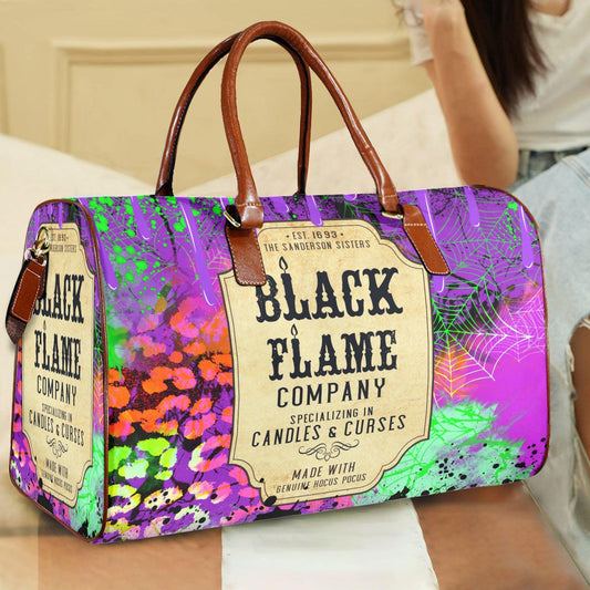 Black Flame Company Halloween Witch Travel Bag