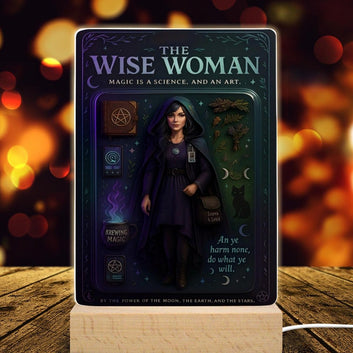 Witchy woman Acrylic Photo Panel Witch Home Decor